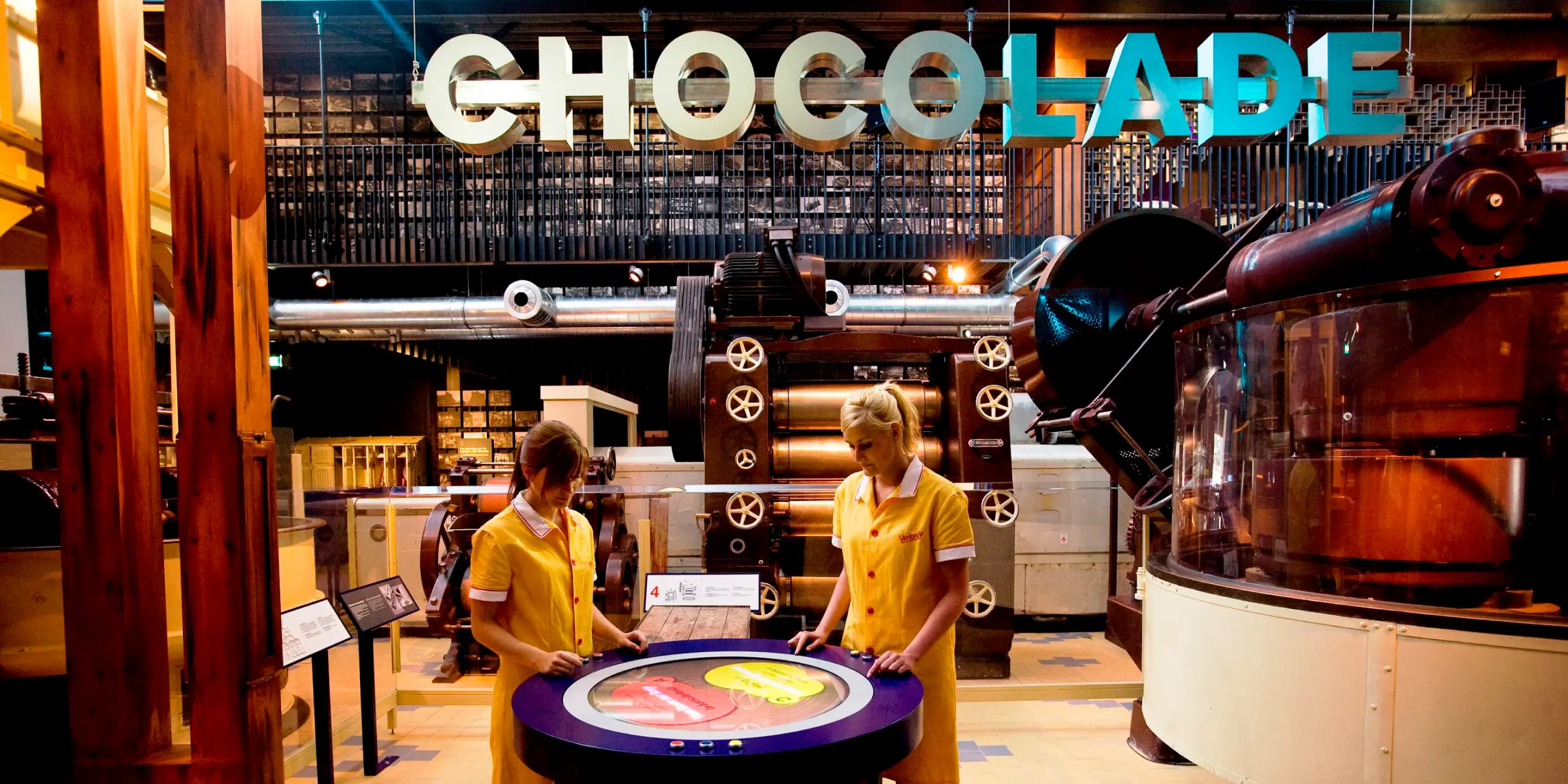 Verkade-experience-in-het-zaans-museum-met-historische-machines-en-chocoladebeleving